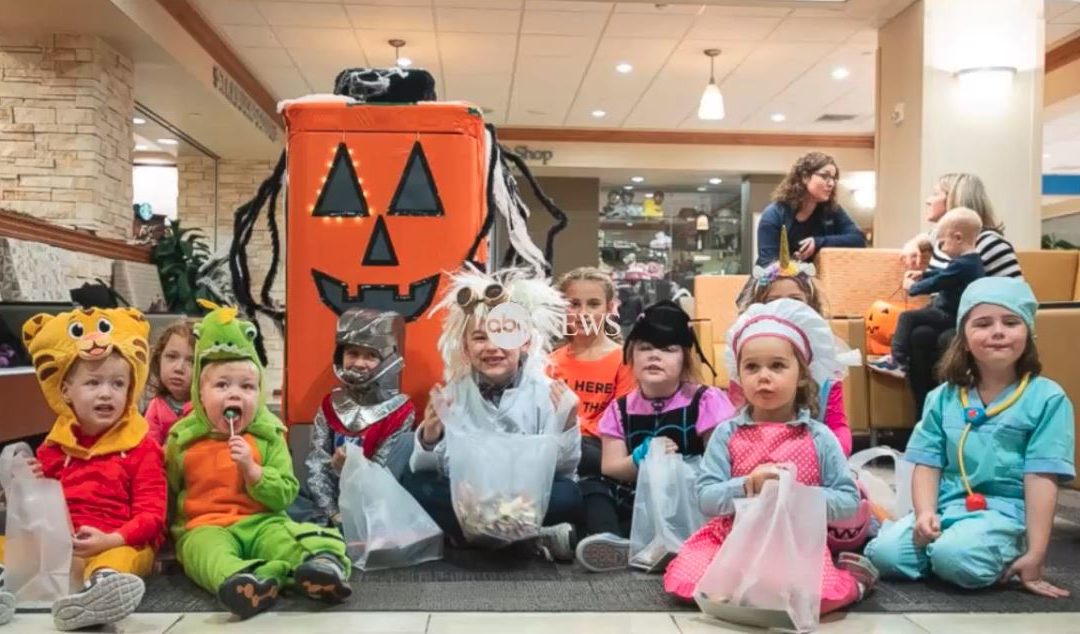 TUG Mobile Robots Bring Some Halloween Joy (and Candy!) To Children at UPMC Hospital